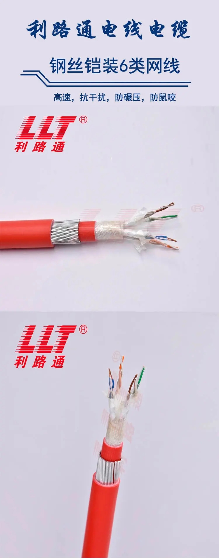 鎧裝6類網(wǎng)線